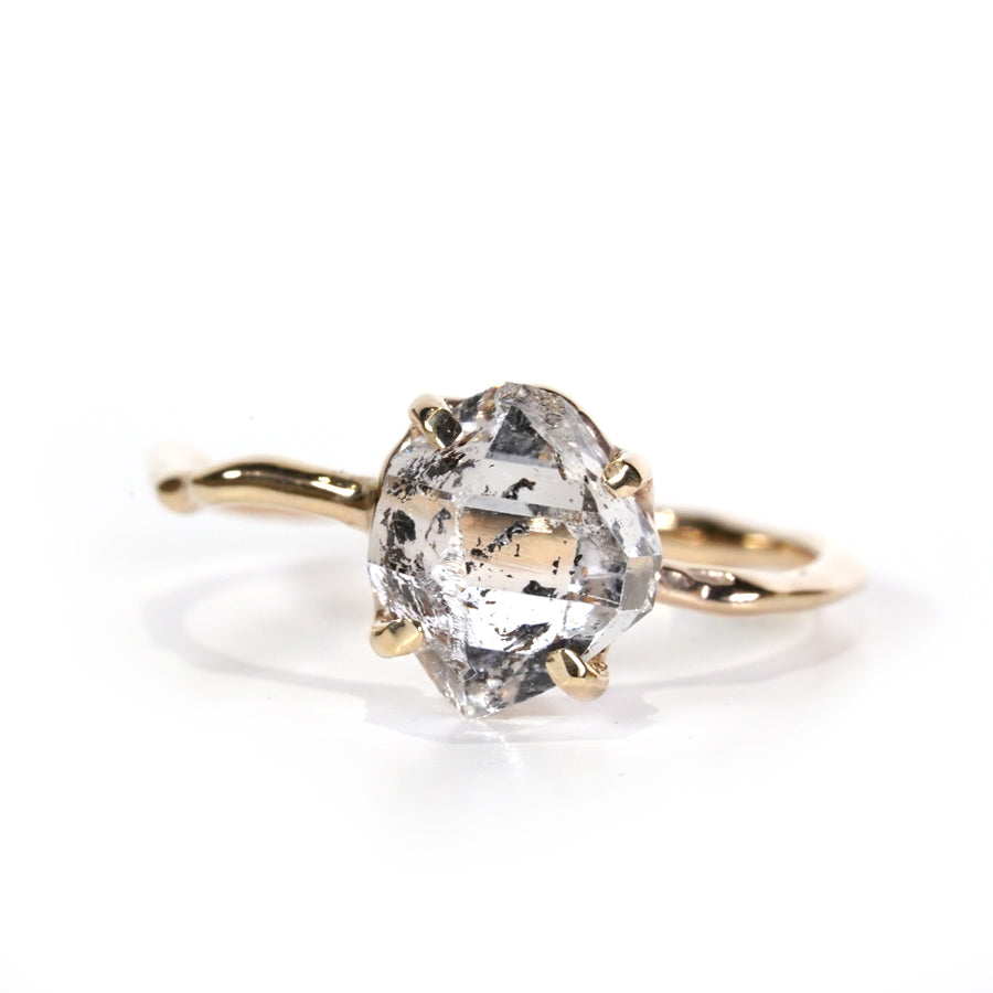 Charm Ring No.976/Herkimer Diamond
