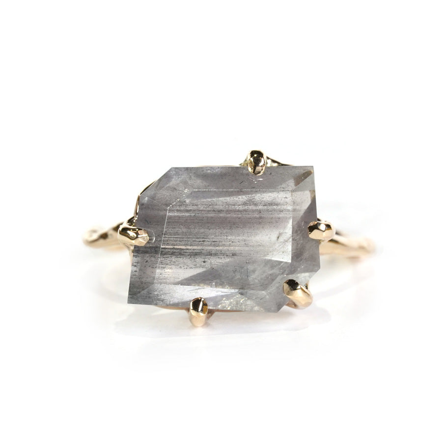 Charm Ring No.999/Inclusion Quartz