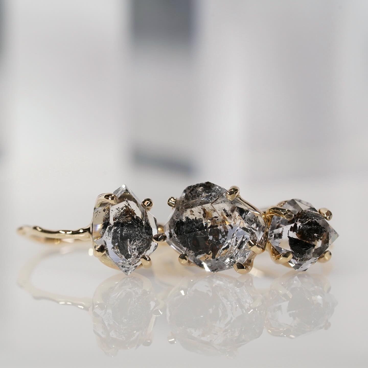 Charm Ring No.993/Herkimer Diamond
