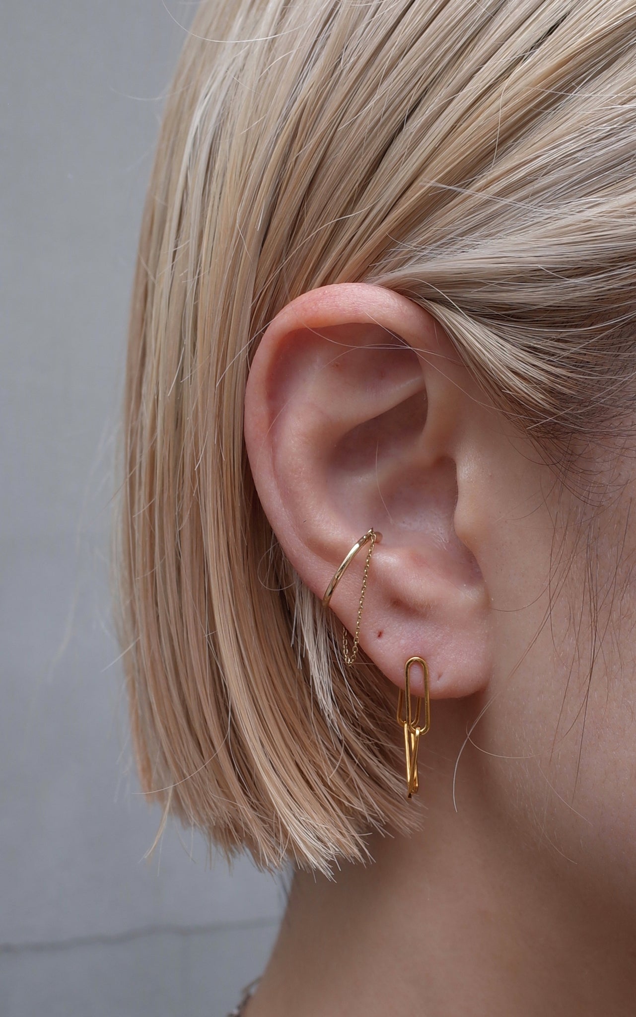 チェーンピアス (Gold)