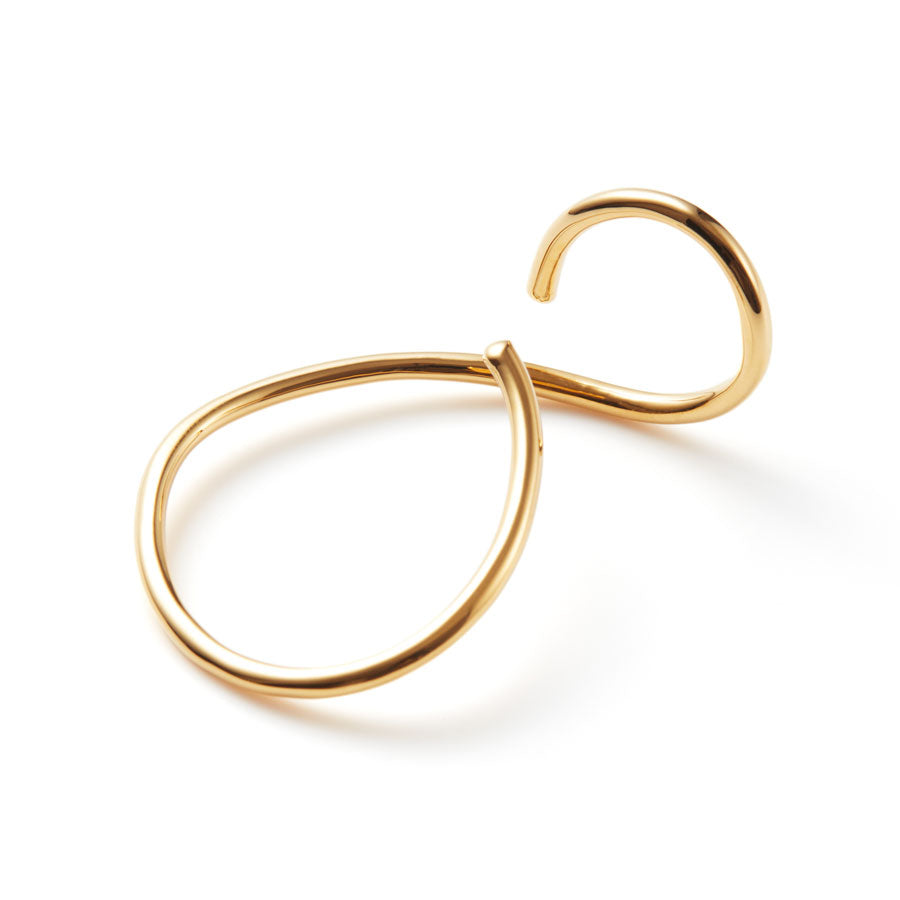 S Earcuff (L) Gold/Silver