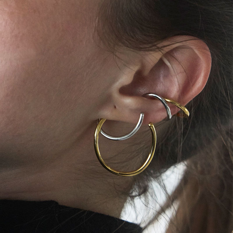 S Earcuff (L) Gold/Silver