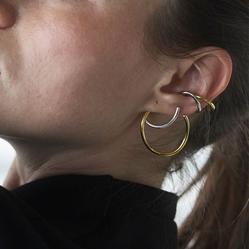 S Earcuff (L) Gold/Silver