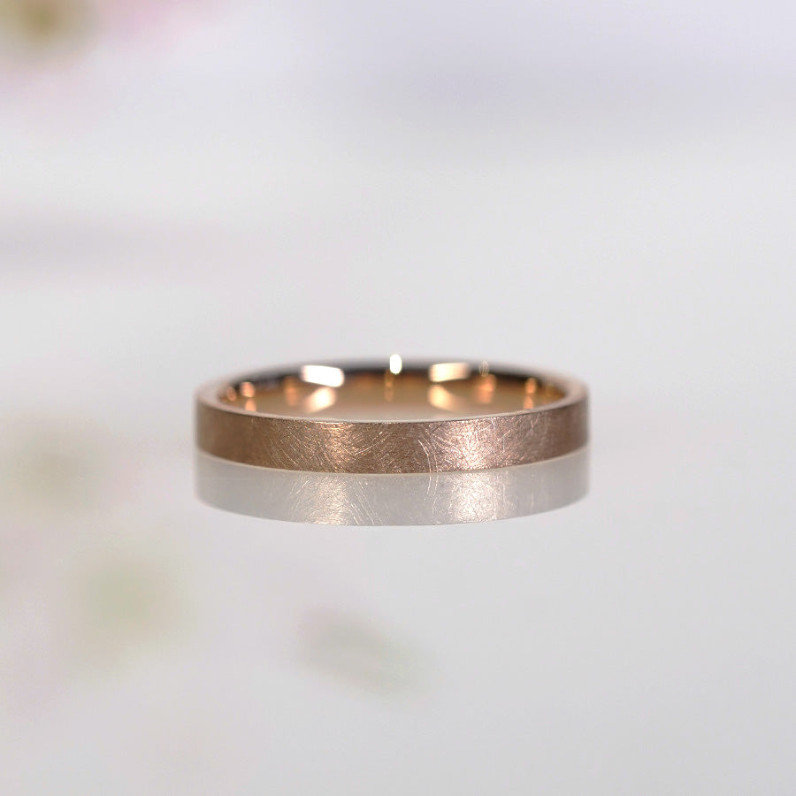 Cherish  2.4mm  K18PG / 平打ち