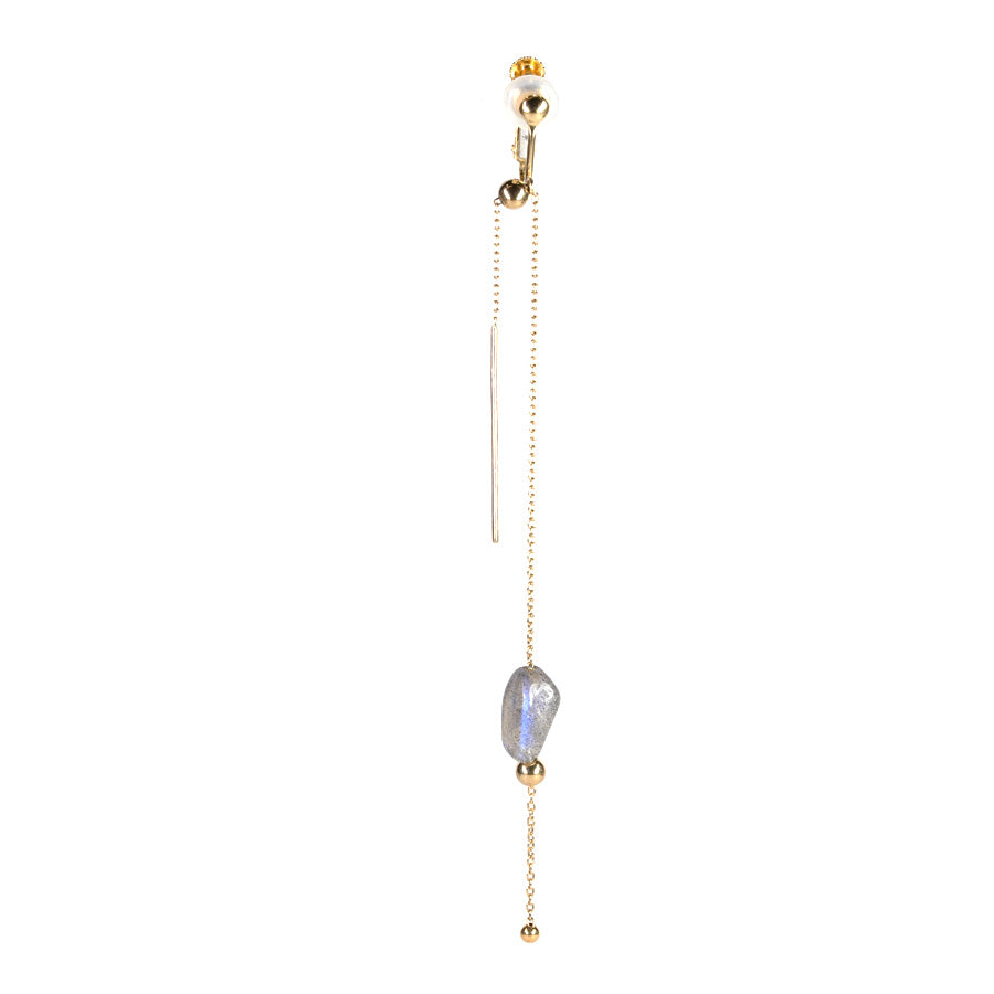 Glide Earrings (Herkimer Diamond)
