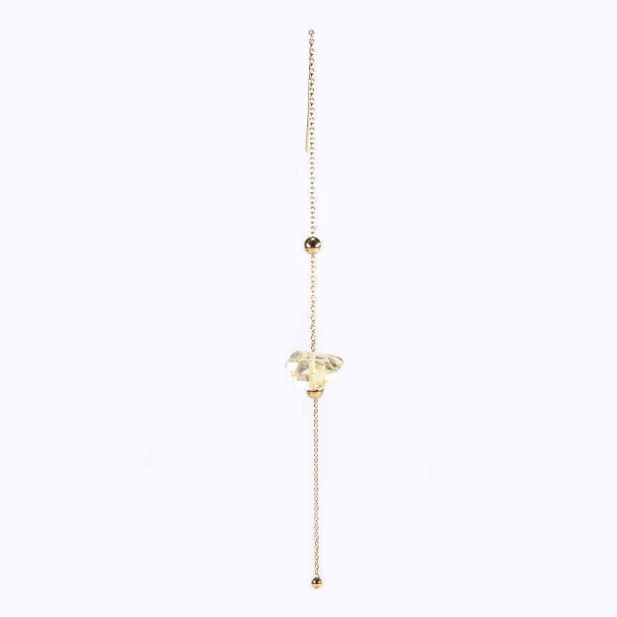 Glide  ピアス(シトリン)