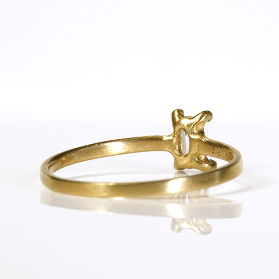 K18 Diamond Ring  №570