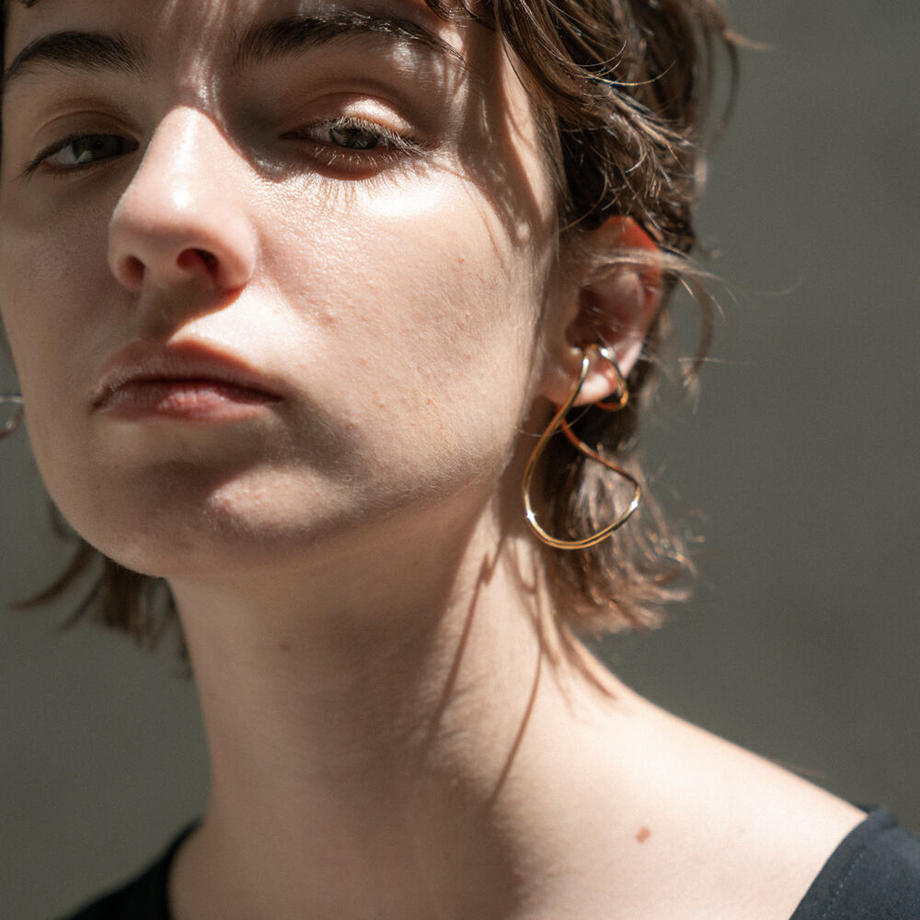 8Earcuff (L) Gold/Silver