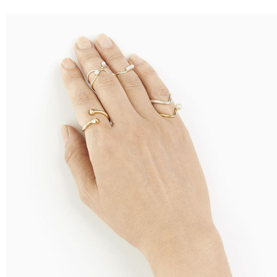 V-ring Silver