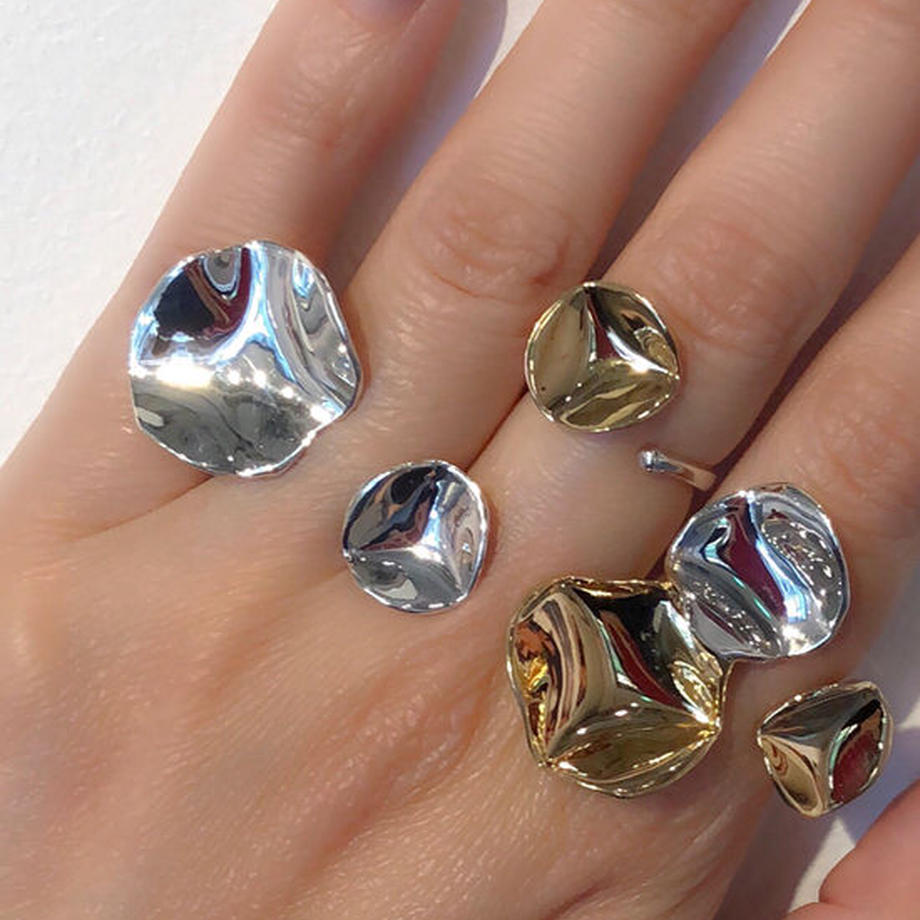 Flap (S) Ring Silver