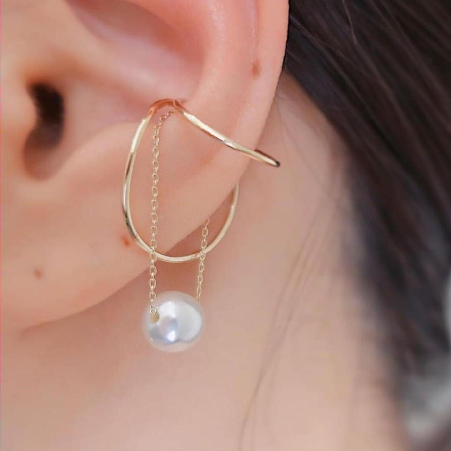 W ear cuff (M) Akoya pearl K10