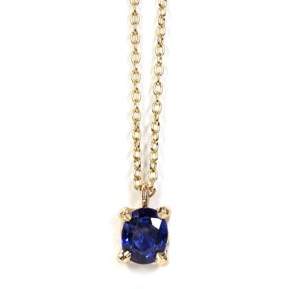 Charm Necklace No.793/  Sapphire