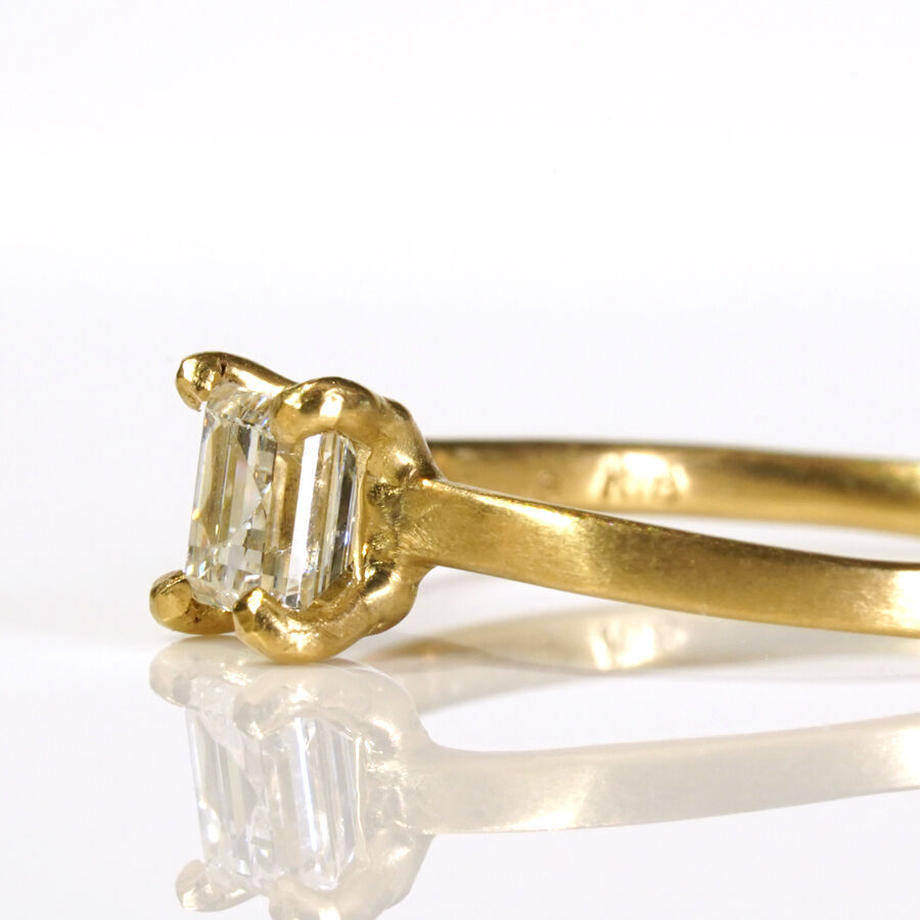 K18 Diamond Ring  №568