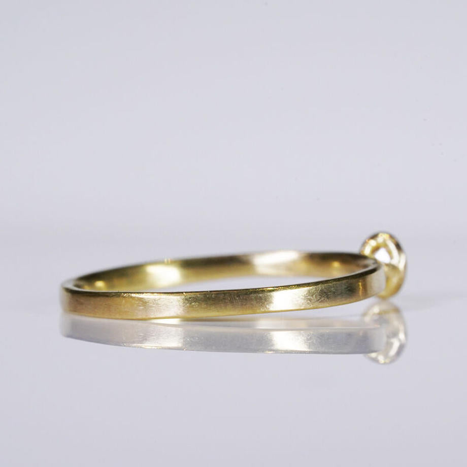 K18 Diamond Ring No.572