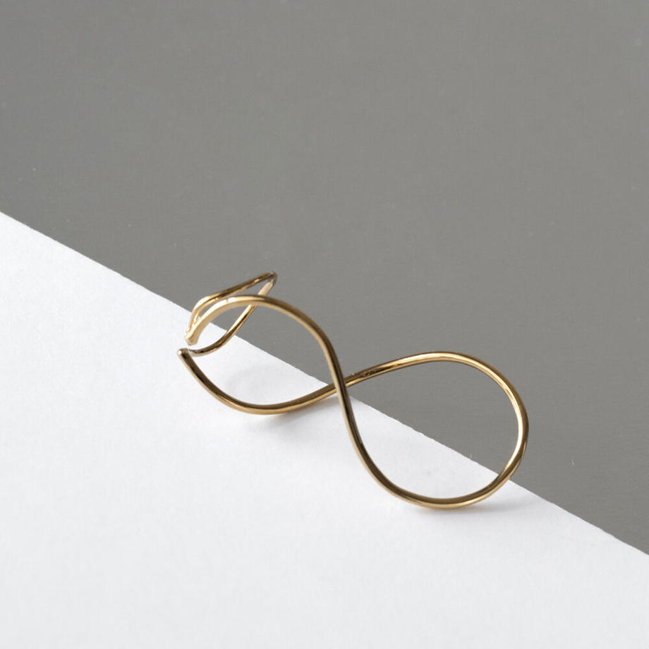 8Earcuff (L) Gold/Silver