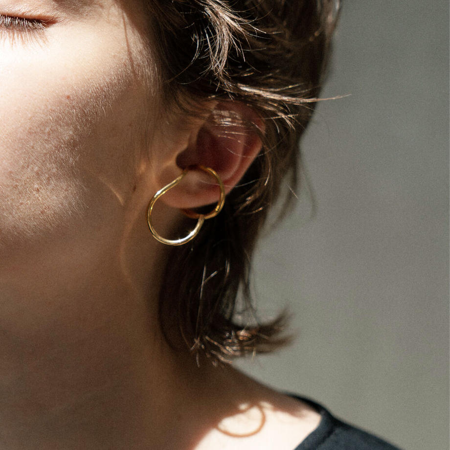 8Earcuff (M) Gold/Silver