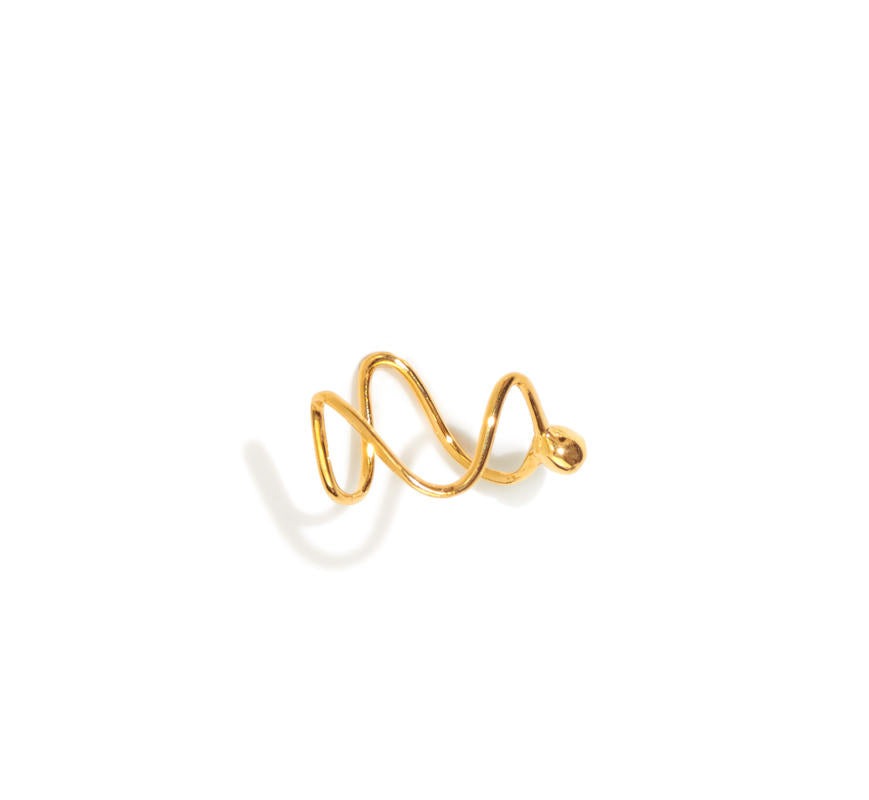 Waveリング (Gold)