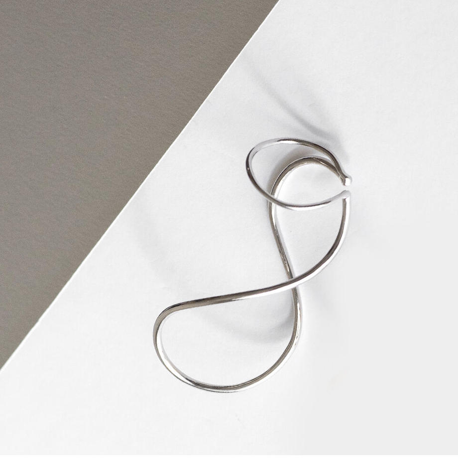 8Earcuff (L) Gold/Silver