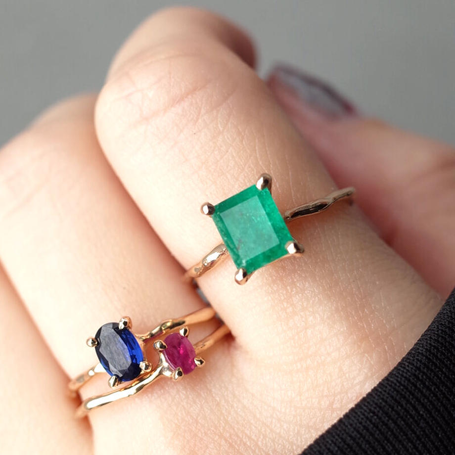 Charm Ring No.787/ Sapphire