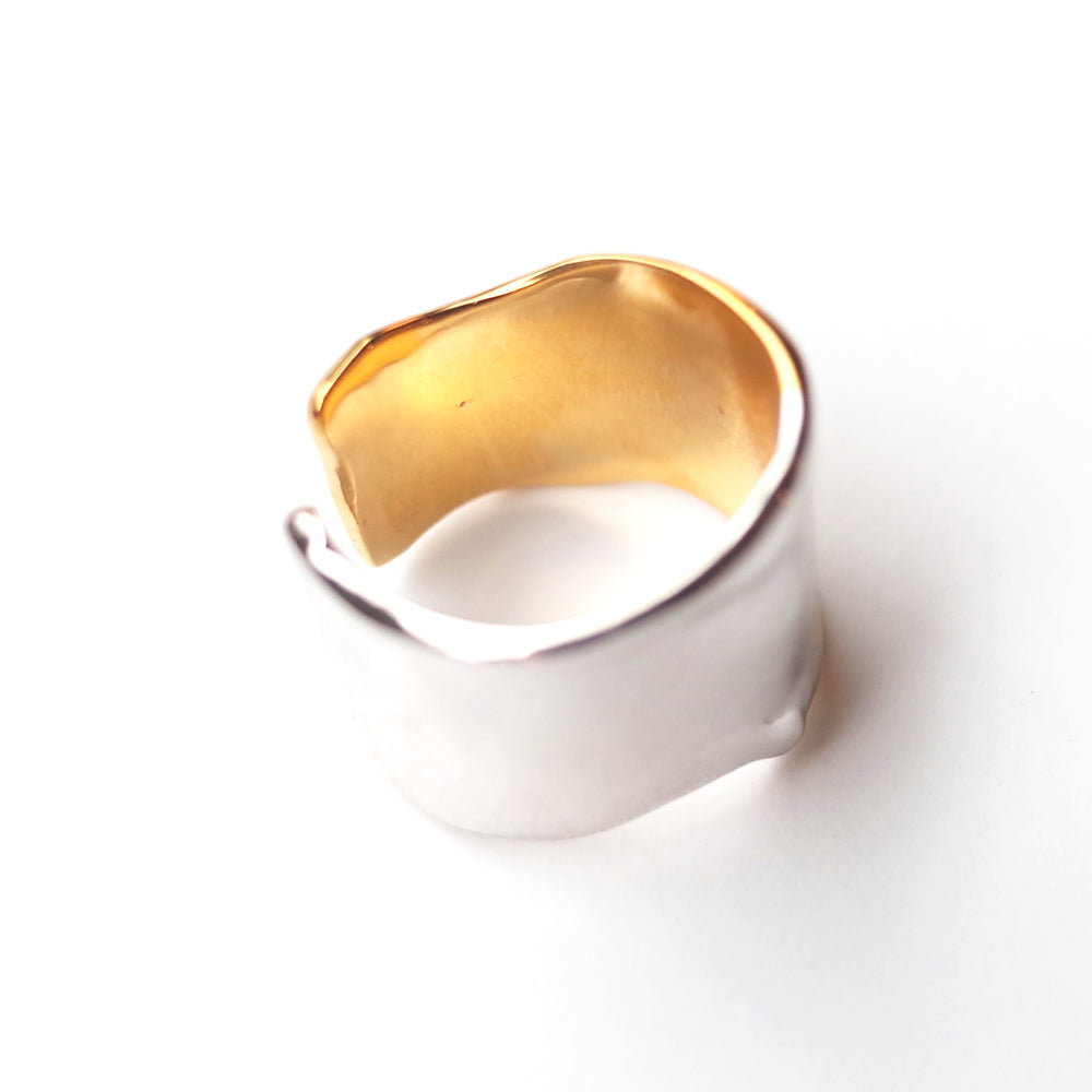 MIX ring & ear cuff (wide)
