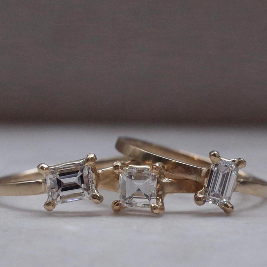K18 Diamond Ring  №568