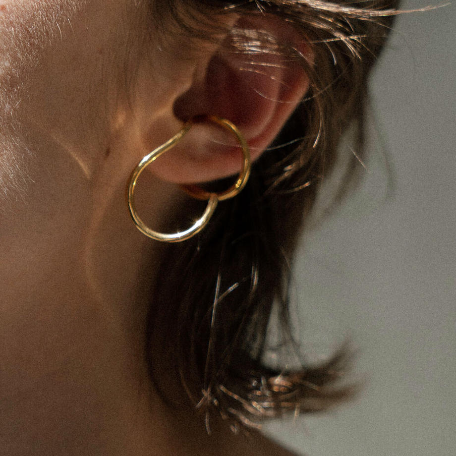 8Earcuff (M) Gold/Silver