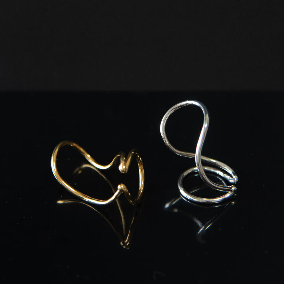 8Earcuff (M) Gold/Silver