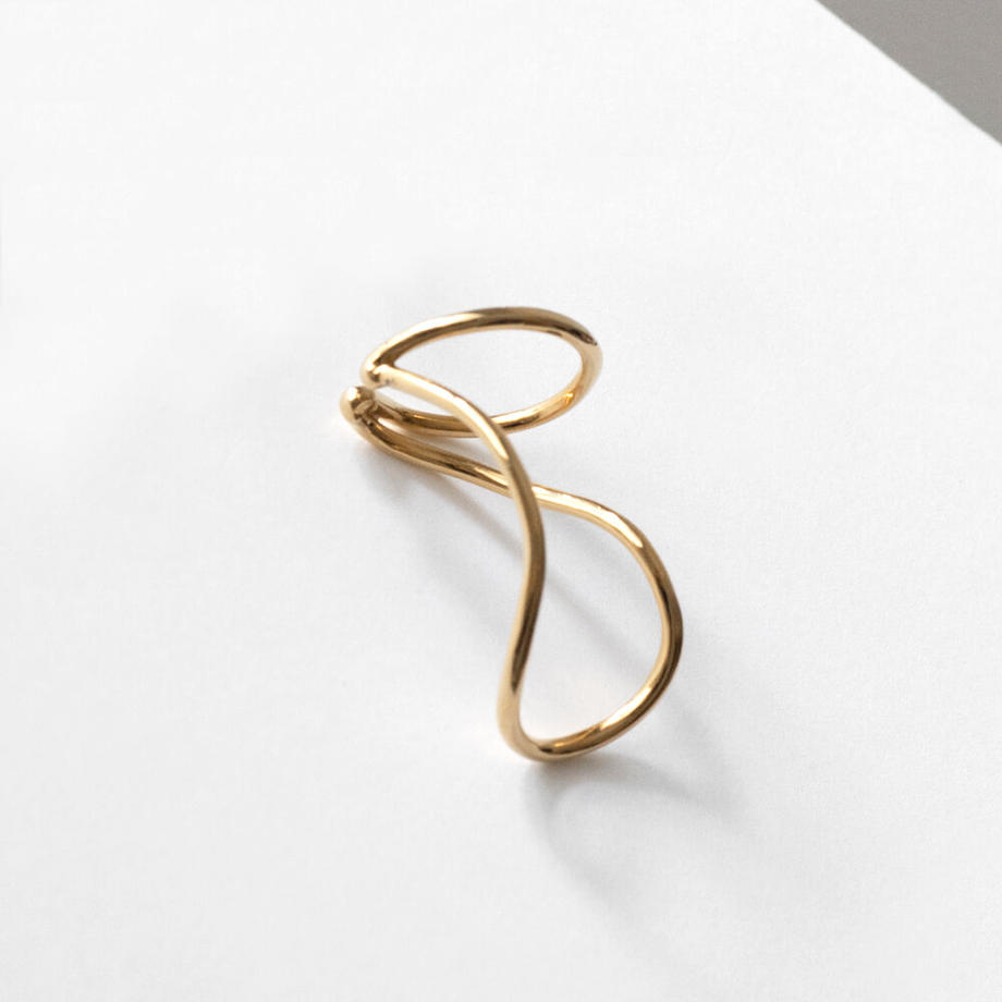 8Earcuff (M) Gold/Silver