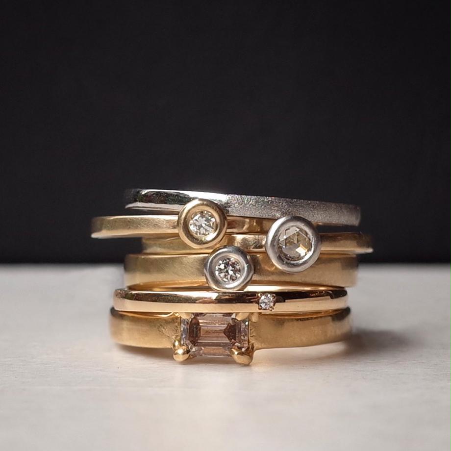 K18 Diamond Ring No.572
