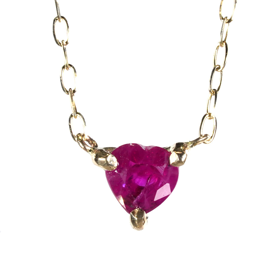 Charm Necklace  No.1033/  Ruby