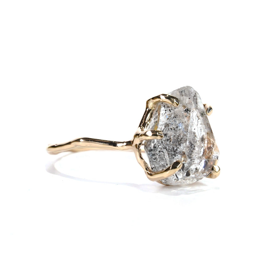 Charm Ring No.1061/Herkimer Diamond