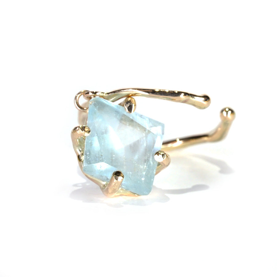 Charm Earcuff No.1102/Aquamarine | Lamie (ラミエ) Jewelry Charm Earcuff No.1102/Aquamarine | Lamie (ラミエ) Jewelry