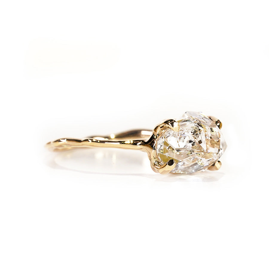 Charm Ring No.1142/ Herkimer Diamond