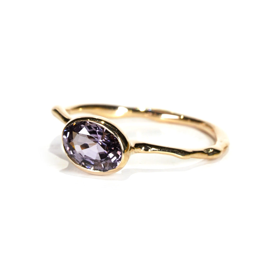 Charm Ring No.1145/ Lavender Spinel