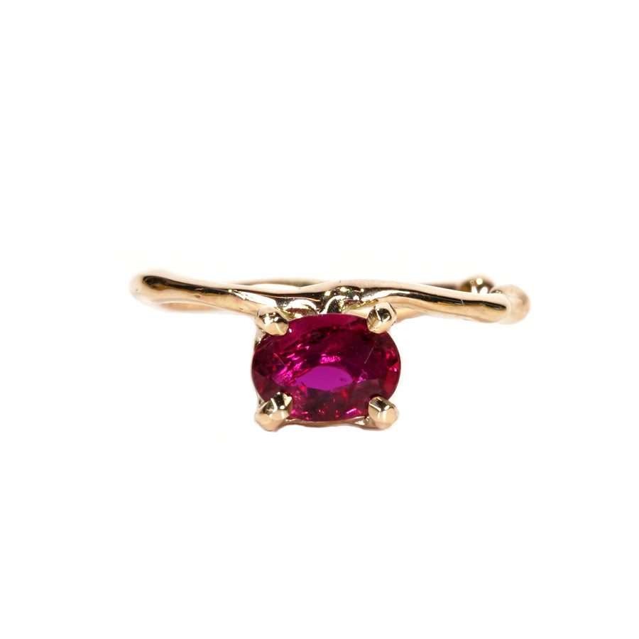 Charm Earcuff No.1147/ Ruby