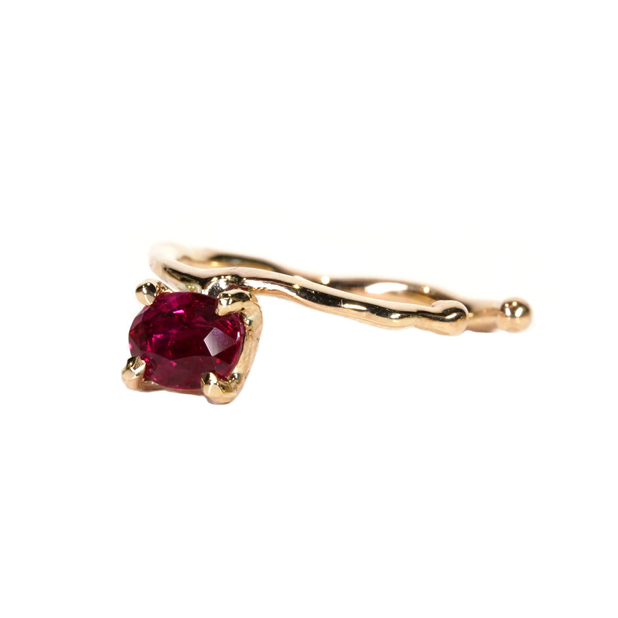 Charm Earcuff No.1147/ Ruby