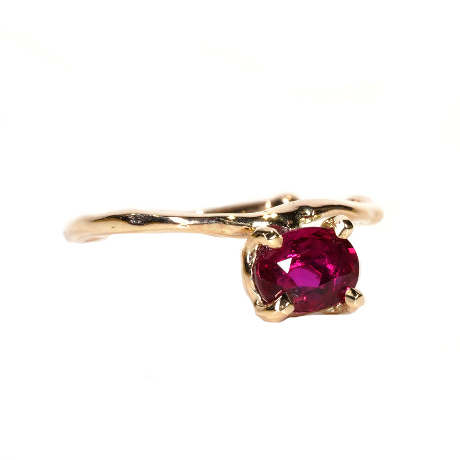 Charm Earcuff No.1147/ Ruby