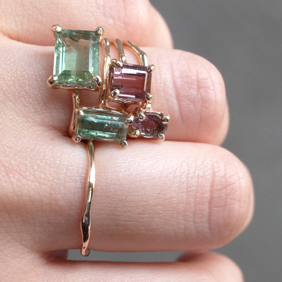 Charm Ring No.1169/ Tourmaline