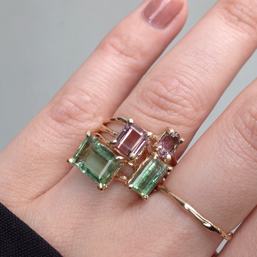 Charm Ring No.1170/ Tourmaline