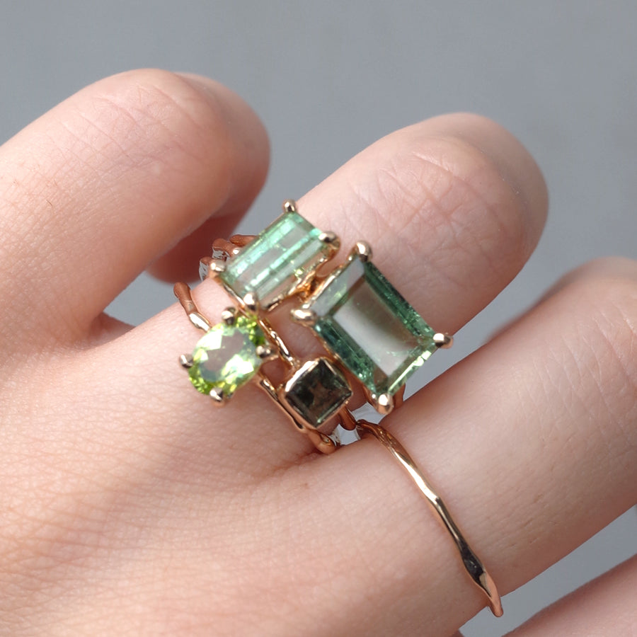 Charm Ring No.1170/ Tourmaline