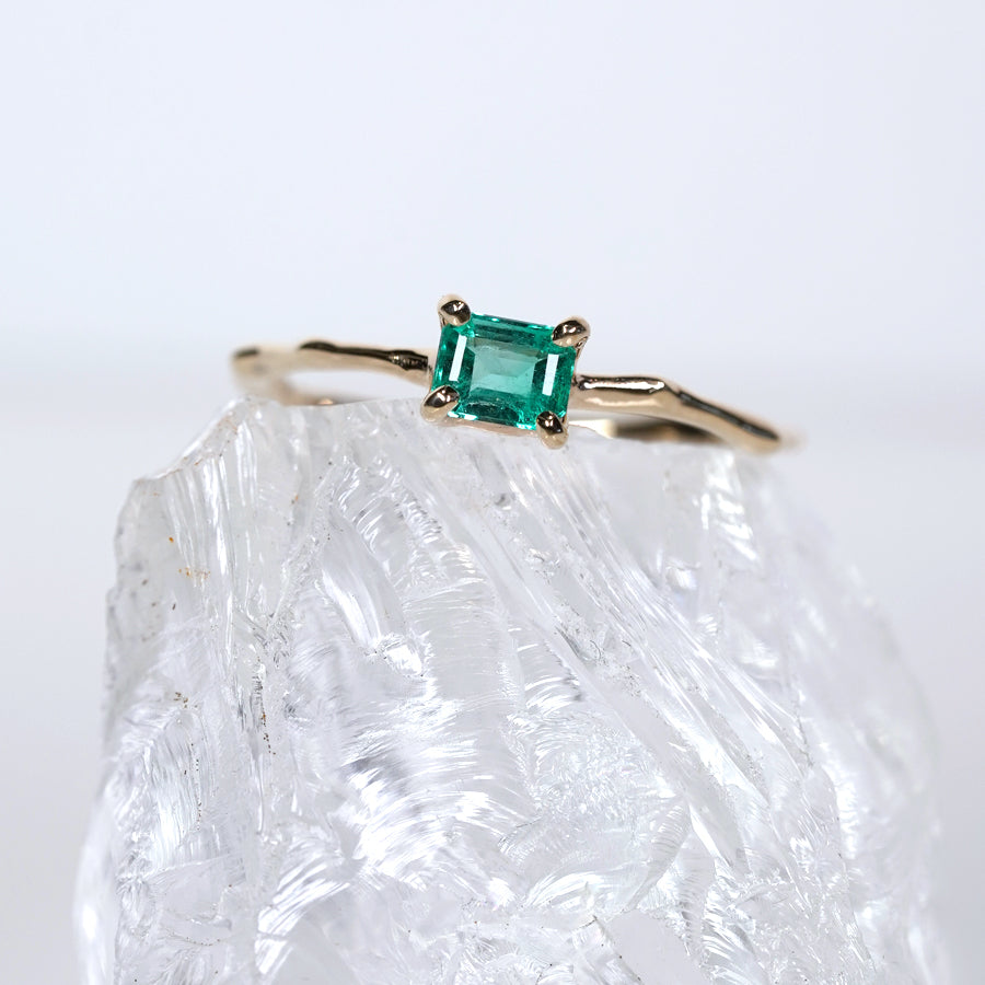 Charm Ring No.1202/ Emerald