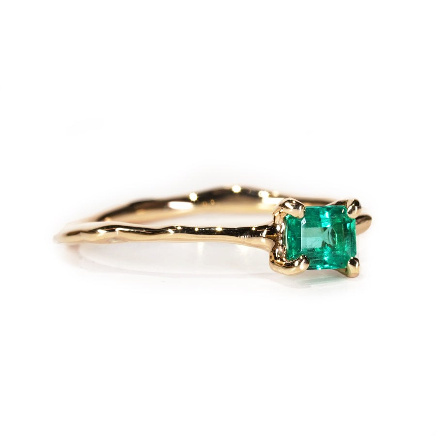 Charm Ring No.1202/ Emerald