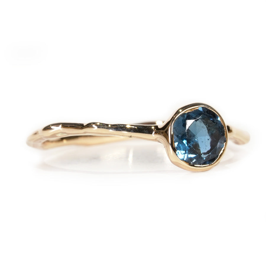 Charm Ring No.1233/ London Blue Topaz