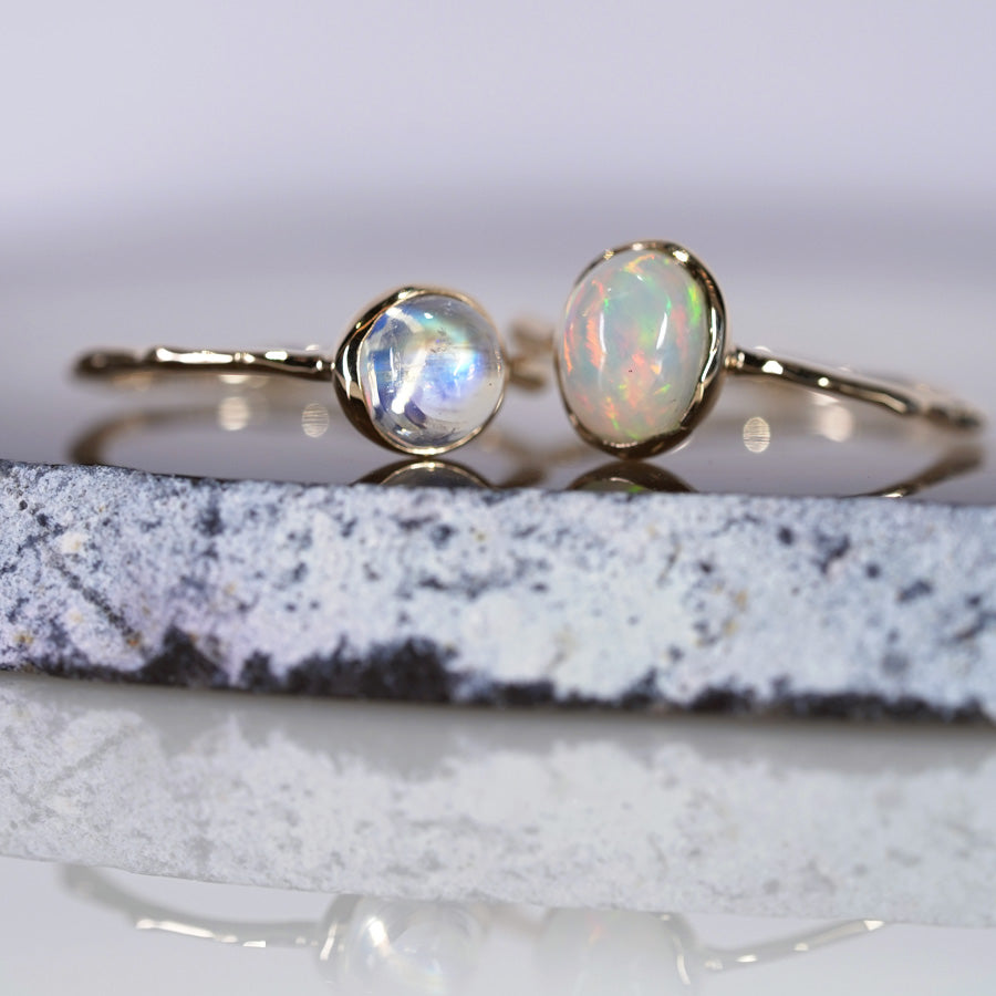 Charm Ring No.1241/Moonstone