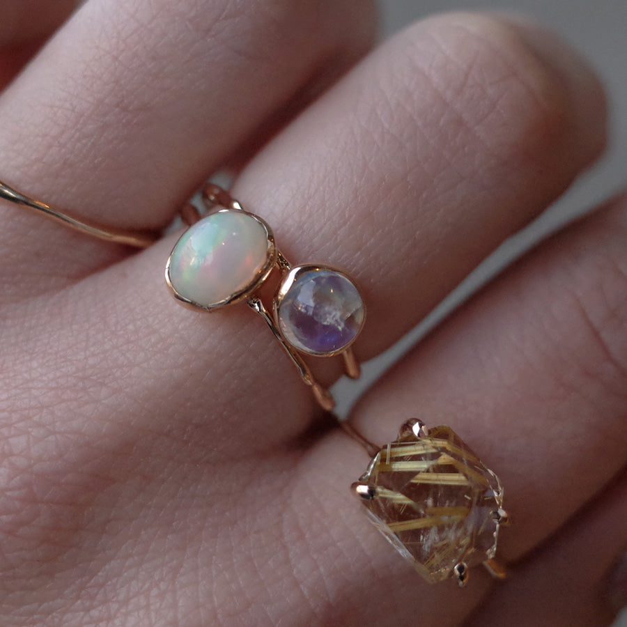 Charm Ring No.1242/Opal