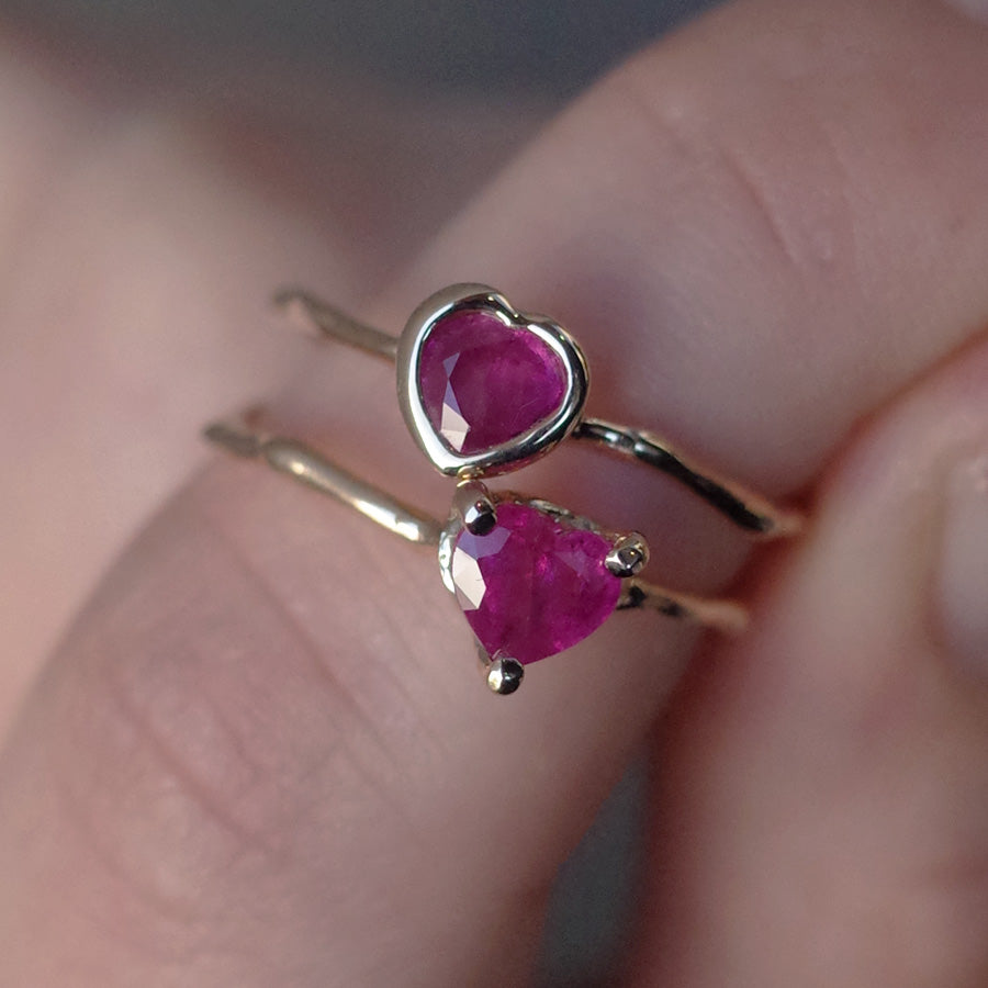 Charm Ring No.1248/ Ruby