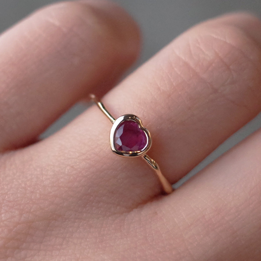 Charm Ring No.1248/ Ruby