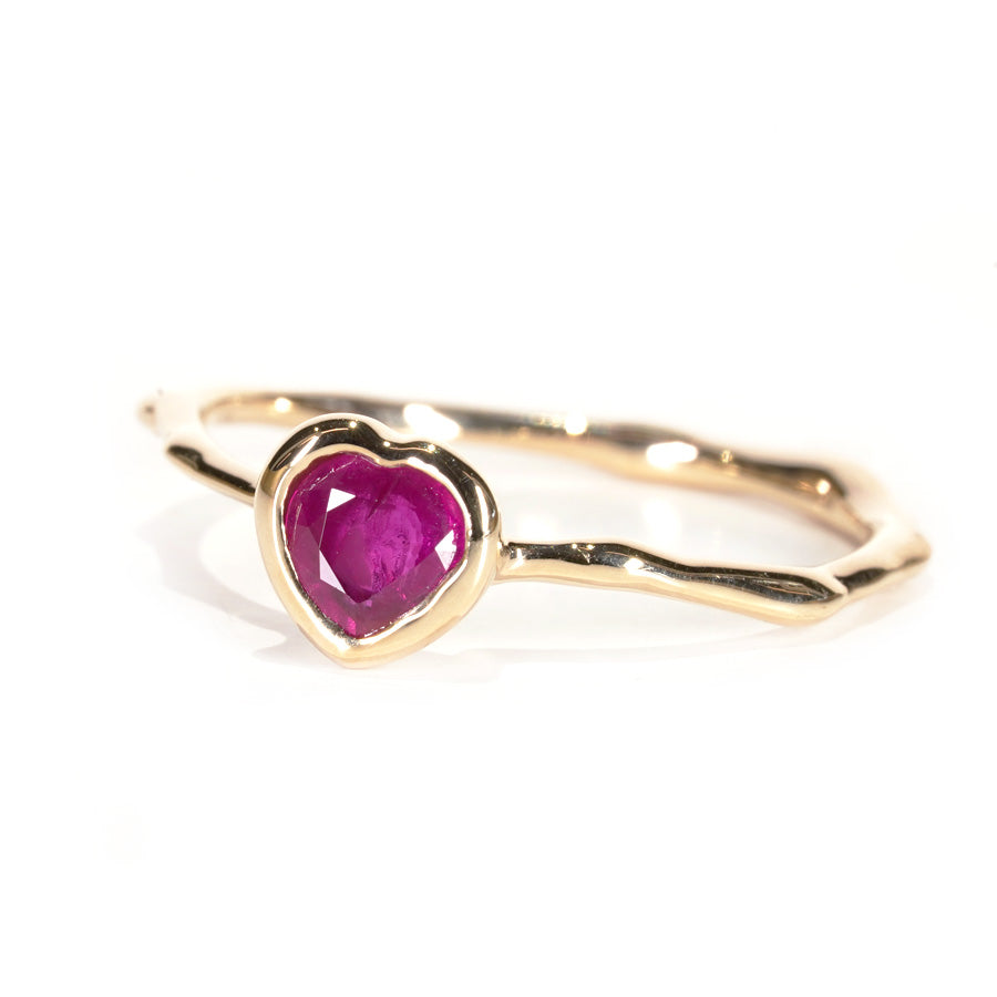 Charm Ring No.1248/ Ruby