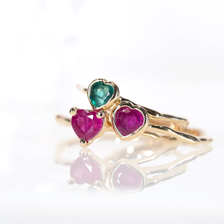 Charm Ring No.1248/ Ruby