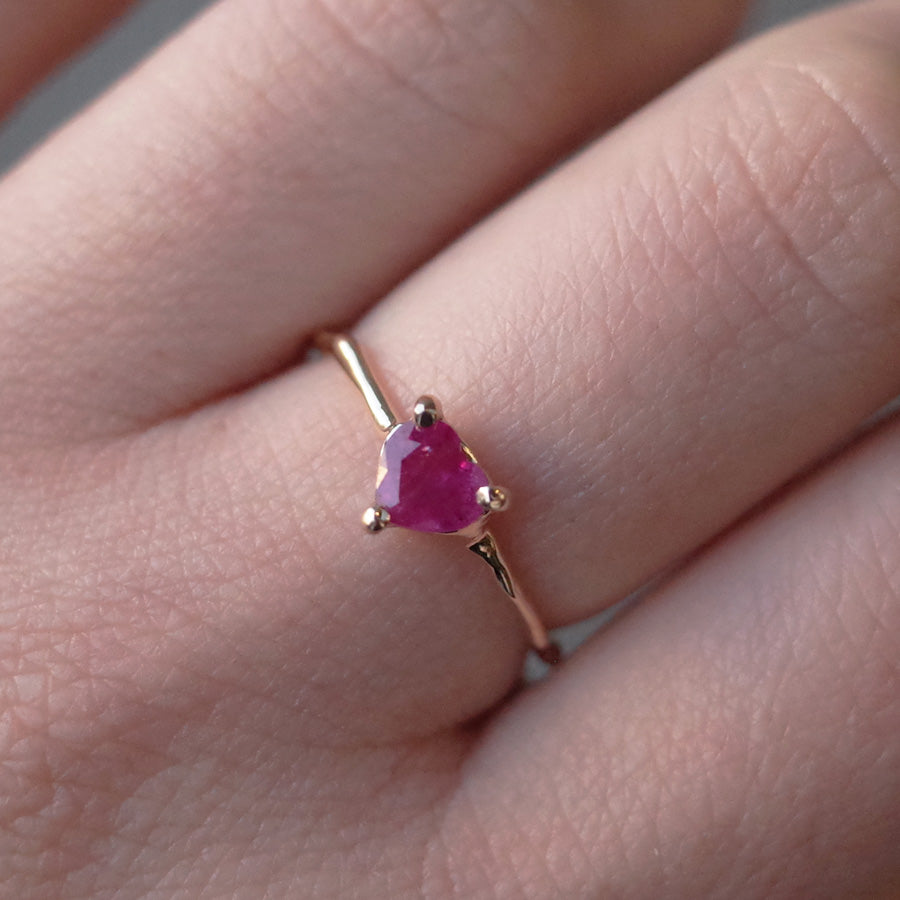 Charm Ring No.1249/ Ruby